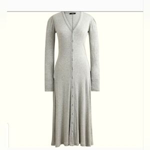 J Crew V- Neck Midi Dress Size Small NWOT